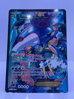Team Aqua's Kyogre EX (Full Art) 6/34 - Pokemon Double Crisis - MP - Image 1