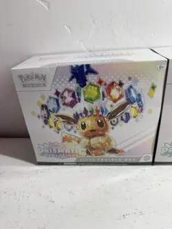 Pokemon Prismatic Evolutions ETB Elite Trainer Boxes NEW Factory Sealed Lot of 2 - Image 3