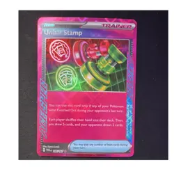 Pokemon TCG Unfair Stamp 165/167 Twilight Masquerade ACE SPEC NM - Image 1