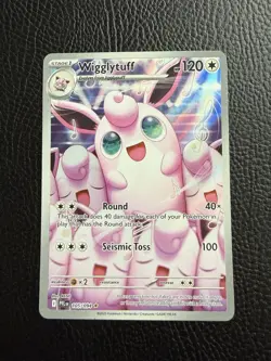 Pokemon Wigglytuff 105/094 Illustration Rare Holo Phantasmal Flames 2025 HP120 - Image 1