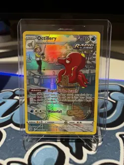 Pokemon TCG Octillery Sword & Shield: Brilliant Stars TG03/TG30 Holo Secret Rare - Image 1