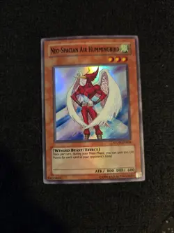 Neo-Spacian Air Hummingbird STON-EN004 Unlimited - Yu-Gi-Oh! TCG Super Rare - Image 1