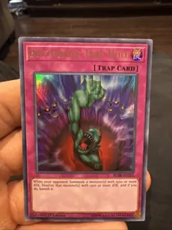YuGiOh Bottomless Trap Hole Ultra Rare 1st Edition BLRR-EN101 NM - Image 1