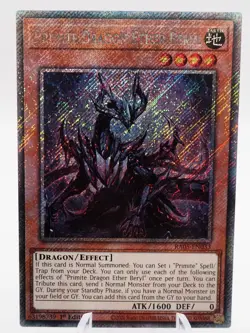 Primite Dragon Ether Beryl RA05-EN033 Platinum Secret Rare 1st Edition YuGiOh... - Image 1