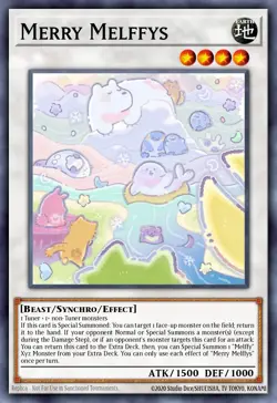 Merry Melffys MP24-EN158 1st ED NM Yu-Gi-Oh! ULTRA RARE - Image 1