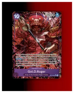 Gol.D.Roger (064) (Alternate Art) OP13-064 Foil - One Piece Carrying On His Will - Image 1