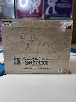 One Piece Extra Booster Anime 25th Collection Booster Box EB-02 Factory Sealed - Image 2
