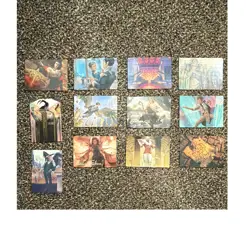 2021 - 2022 Magic: The Gathering Art Cards Lot of 12 - 4 Different Sets NM - Image 1