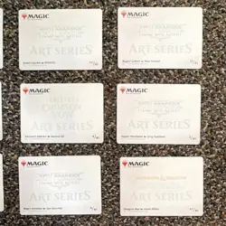 2021 - 2022 Magic: The Gathering Art Cards Lot of 12 - 4 Different Sets NM - Image 4