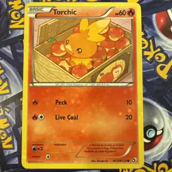 Torchic RC5/RC25 Legendary Treasures: Radiant Collection Holo Pokemon Card LP - Image 1