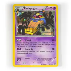 Pokemon - Cofagrigus Cracked Ice Holo - 052/108 - BW Dark Explorers - Promo Card - Image 1