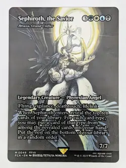 Sephiroth, the Savior (Showcase) (Regular) (FCA 0049) Final Fantasy MTG - Image 1