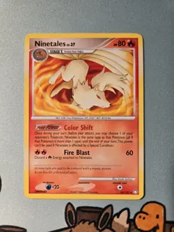 [LP] Ninetales - 32/123 - Pokemon Mysterious Treasures Card - Image 1