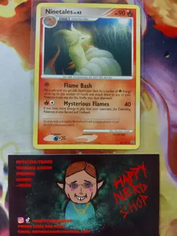 Ninetales - 36/127 - Rare Platinum - Pokemon Card - Image 1