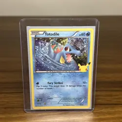 Totodile 18/25 McDonald's 25th Anniversary | Promo Holo Pokemon Card - Image 1