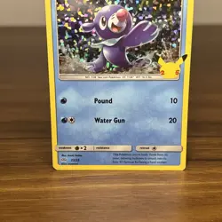 Popplio 23/25 McDonald's 25th Anniversary | Promo Holo Pokemon Card - Image 4
