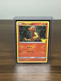Charmander 9/25 25th Anniversary Mcdonalds Promo | Holo Pokemon Card 2021 - Image 1