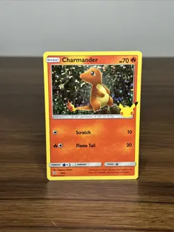 Charmander 9/25 25th Anniversary Mcdonalds Promo | Holo Pokemon Card 2021 - Image 2