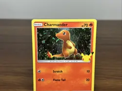 Charmander 9/25 25th Anniversary Mcdonalds Promo | Holo Pokemon Card 2021 - Image 3