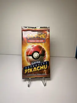 Detective Pikachu Limited Edition Pokemon Trading Cards Pack AMC Promotion Gift - Image 1