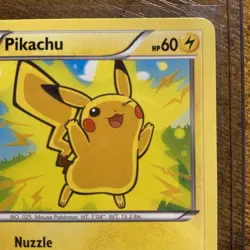Pokemon Pikachu 42/146 XY Base Set LP Pokemon Card TCG 2014 - Image 3