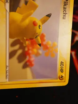 MP/HP Pokemon (Non-Holo) PIKACHU Card POP SERIES-2 Set #16/17 Org Play Promo#2 - Image 2