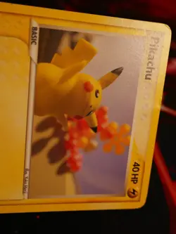 MP/HP Pokemon (Non-Holo) PIKACHU Card POP SERIES-2 Set #16/17 Org Play Promo#2 - Image 5