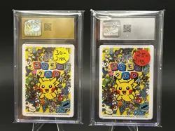 Lot Of 2 Pokemon Taruka CGC Pristine 10 JPN Effect Picture Cards - Image 5