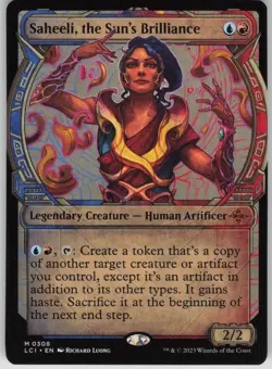 MTG TCG Saheeli, the Sun's Brilliance (Showcase) M Lost Caverns of Ixalan 308 - Image 1