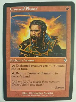 Crown of Flames Invasion (142/350) MTG Magic LP/NM BULK DISCOUNT - Image 1