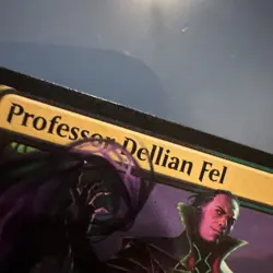 Professor Dellian Fel SOS Secrets of Strixhaven 214 NM Pack Fresh - Image 3