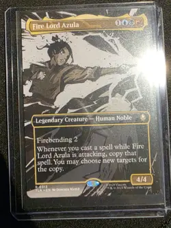 Fire Lord Azula (0313) (Borderless) - Avatar: The Last Airbender Near Mint - Image 1