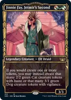 Jinnie Fay, Jetmir's Second (Showcase) R Streets of New Capenna 313 NM - Image 1