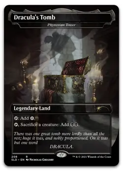 Dracula's Tomb - Phyrexian Tower #208 (NM) Secret Lair Drop SLD Magic MTG - Image 1