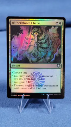 Witherbloom Charm (Foil) - 0244 - Secrets of Strixhaven SOS - NM/M MTG - Image 1