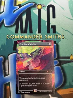Crucible of Worlds 🔥 Borderless NonFOIL 🔥 MTG NM Secret Lair (2110) - Image 1