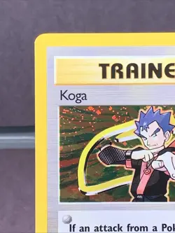 Pokemon TCG Koga 19/132 Holo Rare Gym Challenge WOTC VTG 2000 - Image 2