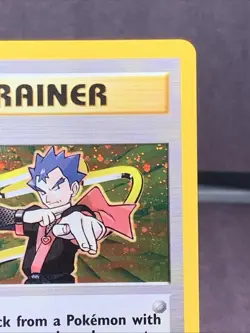 Pokemon TCG Koga 19/132 Holo Rare Gym Challenge WOTC VTG 2000 - Image 3