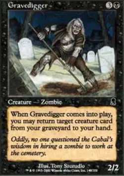 Gravedigger - Odyssey #140/350 MTG Magic The Gathering - Image 1