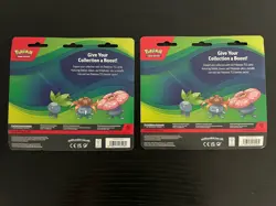 Pokemon TCG Sealed Blister Lot of 2 2-Pack Oddish Gloom Vileplume Mega Evolution - Image 2