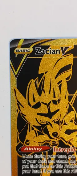 Pokemon - Zacian V - Black Star Promo - SWSH076 - NM/MINT - Image 3