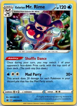 Galarian Mr. Rime SWSH079 Holo Promo Sword & Shield Promos NM - Image 1