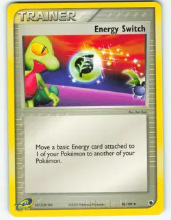 Energy Switch - 82/109 Ruby & Sapphire - Pokemon TCG - 2003 - Image 1