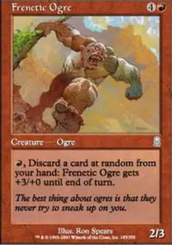 Frenetic Ogre - Odyssey #195/350 MTG Magic The Gathering - Image 1