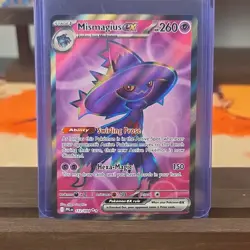Pokemon Mismagius Ex Full Art Holo Ultra Rare 112/094 Phantasmal Flames 260 HP - Image 1