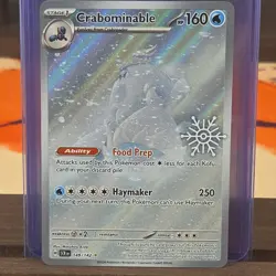 Pokemon Crabominable Holo Rare 149/142 SV11: Stellar Crown Stage 1 Arita - Image 1