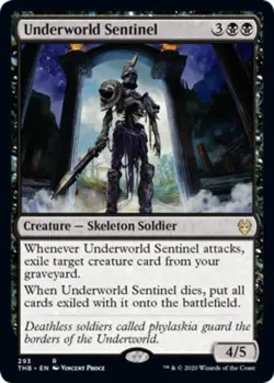 Underworld Sentinel - Theme Booster Exclusive - Theros Beyond Death #293 MTG Mag - Image 1