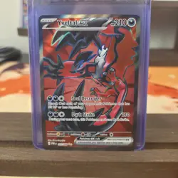 Pokemon Yveltal EX Ultra Rare Holo 105/088 XY Phantom Forces - Image 1