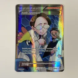 Pokemon Fossil Researcher 110/111 Full Art Ultra Rare Card - Image 1