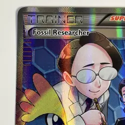 Pokemon Fossil Researcher 110/111 Full Art Ultra Rare Card - Image 2